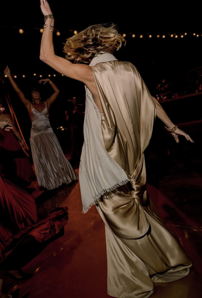 Solera & Co. Red Feather Ball Dancing